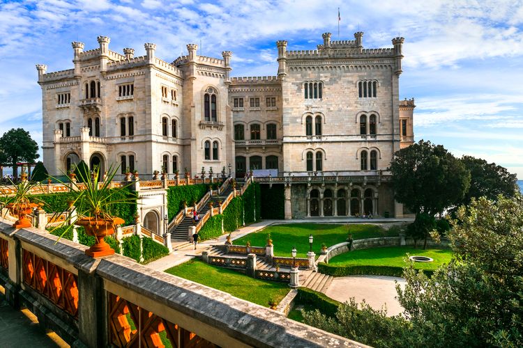 miramare castle: you can't leave trieste without visiting the magnificent castle