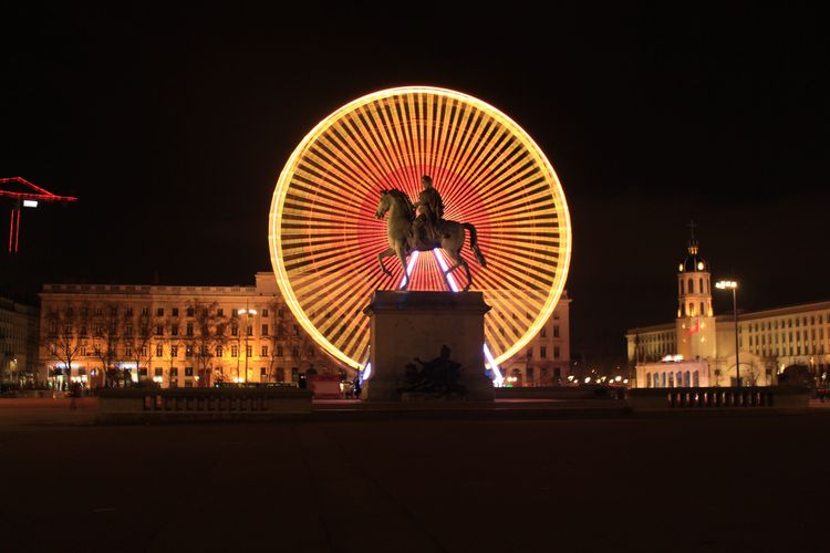 lyon wheel: this is one of the places that can be visited during the festival of lights 