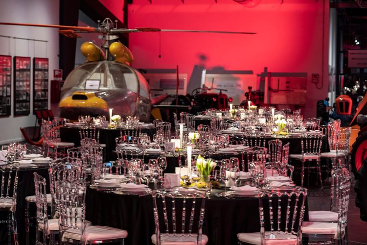 Gala dinner at the museum:is a spectacular destination for the social events in your conference program.