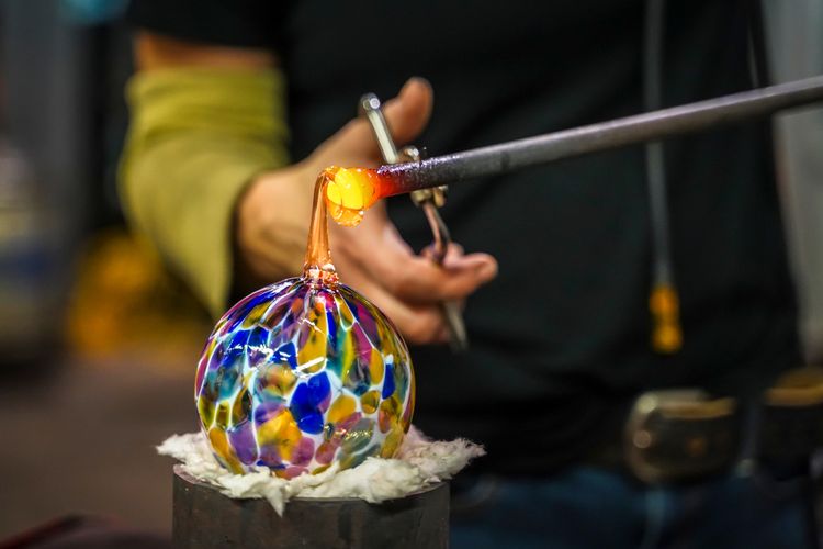 murano island: discover with a glass master the art of glass